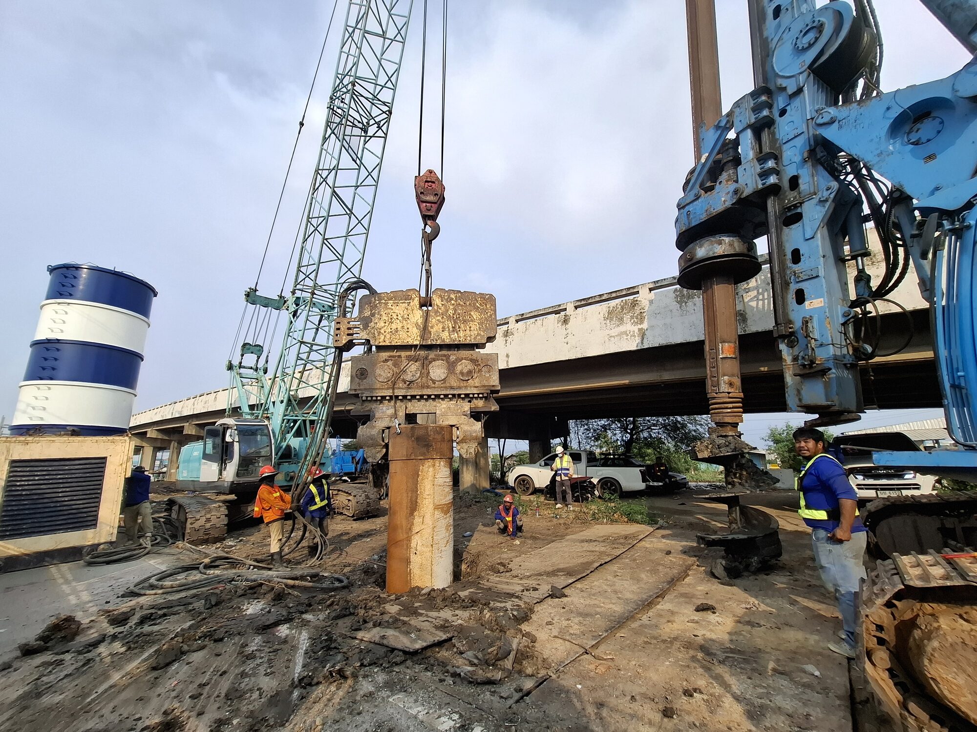 INTER STAKE deep foundation pile driving