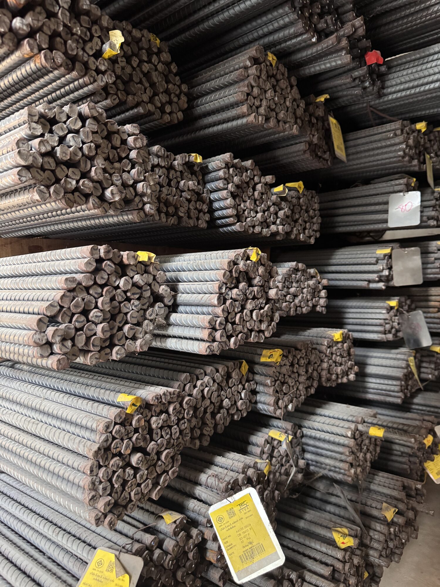 INTER STAKE reinforcement steel inventory